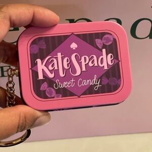 Kate Spade Sweet Candy Shop Tin Key Fob Bag Charm